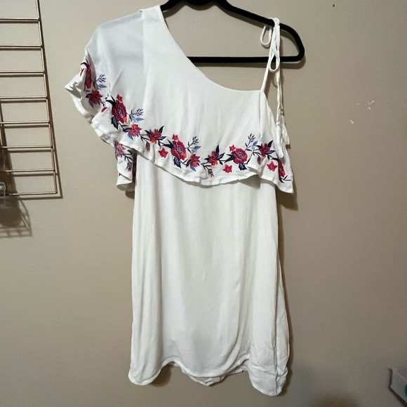 Sold- One Shoulder Summer Dress - Picture 3 of 3